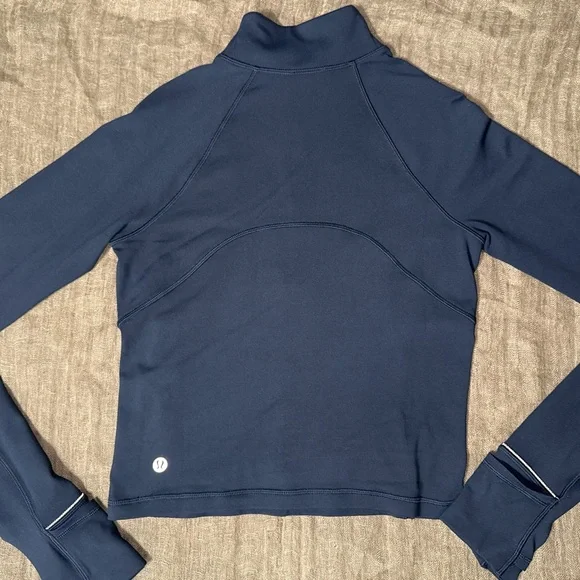 Lululemon Rulu Cropped Half Zip (XS) - Picture 2 of 3